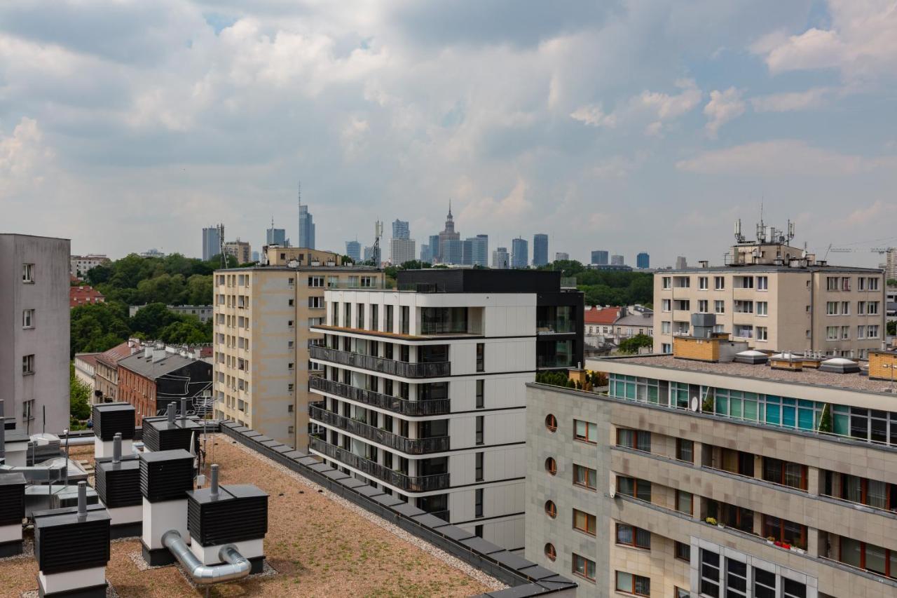 View Apartment Powisle Varsovia Exterior foto